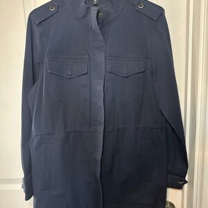 Universal Standard Deep Blue Utility Jacket Size 6-8